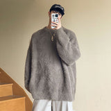 christmas outfit Dodobye American retro mohair sweater men's autumn and winter high-end coat sweater loose lazy style women clothing y2k tops emo