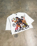 Dodobye 90s Streetwear Europe and the United States Y2k new half sleeve top men oversized cartoon printed T-shirt Harajuku trend fashion cut shirt