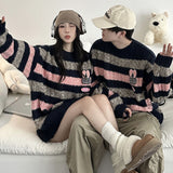 christmas outfit Dodobye Autumn and winter couple wear cartoon pullover sweaters for men and women, college style casual sweaters, high-end y2k clothing