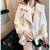 thanksgiving outfit Dodobye 2024 Spring And Autumn New Style Lamb Wool Chamois Leather Women's Vest Loose Fit Korean Version Versatile Fur Integrated Jacket