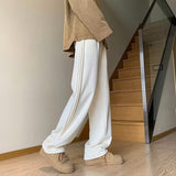 thanksgiving outfit Dodobye American high street pants men's autumn fashion brand straight leg pants loose wide leg pants Korean version of the trend casual