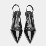 Dodobye 2024 Summer High Heel Sandals Buckle Punk Style Stiletto Pointed Toe Sexy Fashion Women's Shoes Luxury Sandals Women Designers