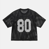 Dodobye 90s Streetwear Y2K Streetwear Summer Trend Personalized Mesh Letter T Shirt Men Women High Street Hip Hop Design Quick Drying Loose Sports Top