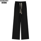 Dodobye 90s Streetwear Streetwear Baggy Jeans Women Creative Graffiti Casual Versatile Wide Leg Pants Y2k Jeans Woman High Waist Hip Hop Denim Trousers