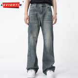 Dodobye 2025 Summer New Men'S Denim Pants Fashion Casual Micro-Washed Jeans Personality High Street Versatile Male Trousers