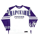 Dodobye 90s Streetwear Harajuku Casual Y2k марселин Jersey Long Sleeves T shirt Streetwear Baseball Jersey Casual Tops Oversized Vintage Men Clothing