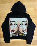 Dodobye 2025 Harajuku Printed Hoodie 2000 Clothes Oversized Goth Streetwear Tops Grunge Hoodies Women's Couple Sweatshirts Goth Tops