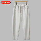 Dodobye Autumn /Winter New Men'S And Women'S Same Style Plush Versatile Casual Pants Fashion Trend Straight Tube Loose Wide Guard Pants