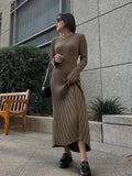 Dodobye Bailei Knit Maxi Dress