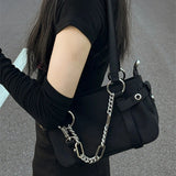 Dodobye Chain Link Edge Shoulder Bag