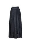 Dodobye Glitter Pleated Midi Skirt