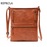 Dodobye REPRCLA Vintage Crossbody Bags for Women Messenger Bags High Quality Leather Handbag Female Shoulder Bag Bolsa Feminina