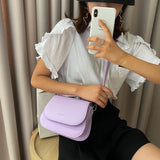 Dodobye Fashion Trend Crossbody Bags for Women Solid Flap Shoulder Bag Designer Handbags and Purses Small Women Messenger Bags