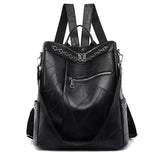 Dodobye 2024 Soft Pu Leather Women Backpack Youth Lady School Bag Big Capacity Travel Backpacks Women's Shoulder Bags