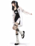 Dodobye Baseball Girl'S Docking Long Shirt &Amp; Strap Dress &Amp; T-Shirt &Amp; Vest &Amp; Half Pants