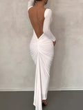 Dodobye Jaynie Backless Maxi Dress