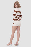 Dodobye Knitted Stripe Casual Two Piece Set