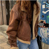 Dodobye Lambskin Motorcycle Jacket