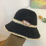 Dodobye Women's Summer Sun Hat Korean Style Seaside Vacation Hat