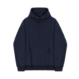 winter outfits men Myq Hooded Sweater Men's Autumn Loose Trendy Oversize Niche Design Cotton Top Coat