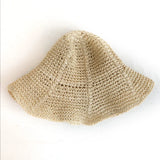 Dodobye Straw Hat Female Artsy Foldable Seaside Big Brim Fisherman Hat