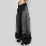 Dodobye 90s streetwear Personalized Tooling BF Style Fashionable Retro Loose Wide-Leg Mopping Pants New Casual Jeans