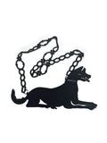 Dodobye Black Bead Chain Shoulder Decorative Dog Bag