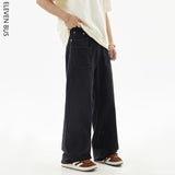 baggy jeans Youth Retro Design Jeans Loose Straight Fashion Wide Leg Versatile Long Pants Men and Women Same Style