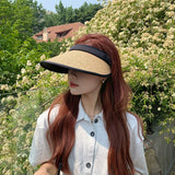 Dodobye Sun Hat Xiben Women's Summer Slimming Sun Hat