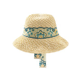 Dodobye Suluo Artsy Retro Summer Casual Sun-Proof Straw Hat