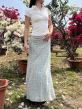 Dodobye April Floral Maxi Skirt