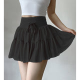 birthday outfits Style Tennis Skirt Sexy Mesh Skirt Women's High Waist Slimming A- line Pleated Skirt Sports Skirt 1571