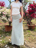 Dodobye April Floral Maxi Skirt