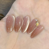 Dodobye Almond Nail Gradient Pure Desire Phototherapy New Arrival Patch Cat's Eye