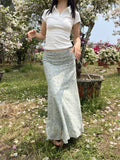 Dodobye April Floral Maxi Skirt