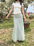 Dodobye April Floral Maxi Skirt