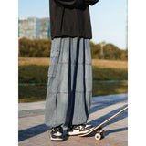 baggy jeans Summer New Harajuku Style Japanese Style Wide Leg Jeans Men's Oversize Straight Loose Fashion Brand Ins Overalls