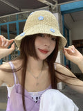 Dodobye Summer Japanese Fresh Sun-Proof Women's Straw Hat