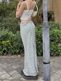 Dodobye April Floral Maxi Skirt