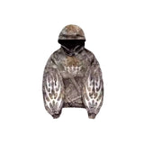 Camouflage Hooded Coat Sweater Loose New Printed Men's and Women's Pullover Street Fashion Y2K Retro