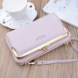 Dodobye Women's Handbags Pu Leather Bag For Woman 2024 Female Clutch Phone Bags Women Business Card Holder Wallet Shoulder Bag