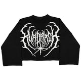 Dodobye Y2k Clothes Gothic Sweater Knitted Women Men Vintage Print Winter Unisex Hip Hop Streetwear Loose Punk Warm Pullover Streetwear 