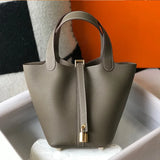 Mothers Day Gift Dodobye Luxury goods Genuine leather bag for women 2024 designer top replica vegetable basket handbag large capacity bucket bag