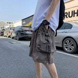 Dodobye American Functional Tooling Fashion Summer Vintage Y2K Shorts Man Cargo S5 Loose Joker Pants Japanese Straight Korean Pants Men