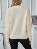 Dodobye Solid Color Casual Long Sleeved Knitted Sweaters Round Neck Fashion Warm Women's Pullovers 2024 New Female Commute Street Tops