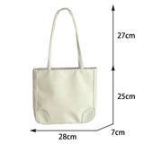 Dodobye Waterproof Oxford Cloth Shoulder Handbags Simple Large Capacity Underarm Bag Fashion Portable Tote Bags for Women