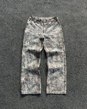 Dodobye Y2k Camouflage Jeans New American Hip Hop Retro Oversize Denim Pants Fashion Men Clothing Straight Leg Wide Leg Jeans Streetwear