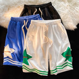 Dodobye Basketball Shorts Male Ins Fashion Loose American Jogging Shorts Y2K Couple Street Klein Blue Sports Five-point Pants Shorts