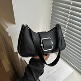 Dodobye Women Shoulder Bag Fashion Solid PU Leather Handbags And Purses Casual Ladies Crossbody For Daily Used