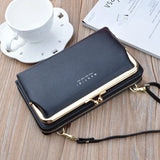 Dodobye Women's Handbags Pu Leather Bag For Woman 2024 Female Clutch Phone Bags Women Business Card Holder Wallet Shoulder Bag